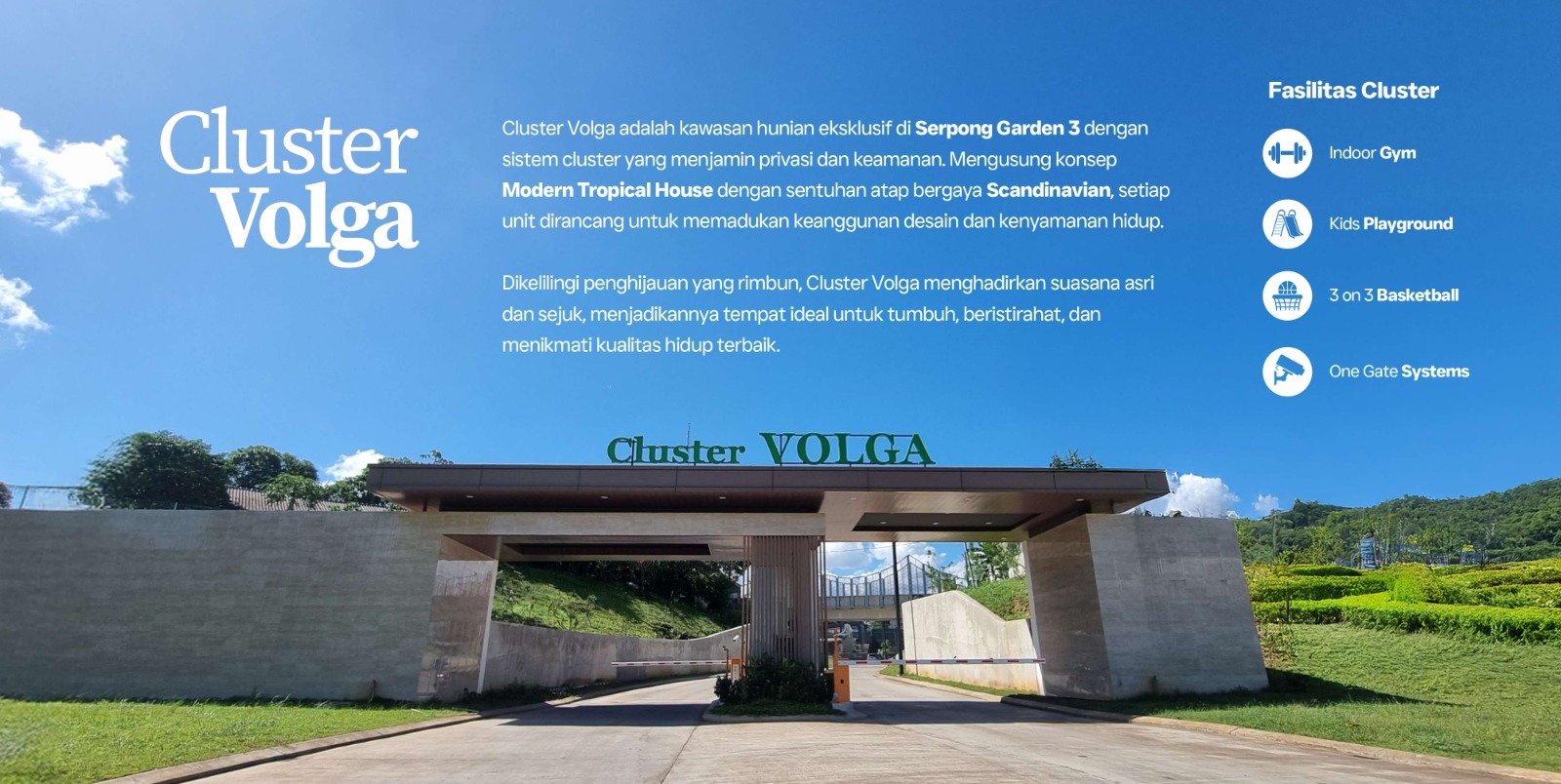 Serpong Garden 3 - Gate Cluster