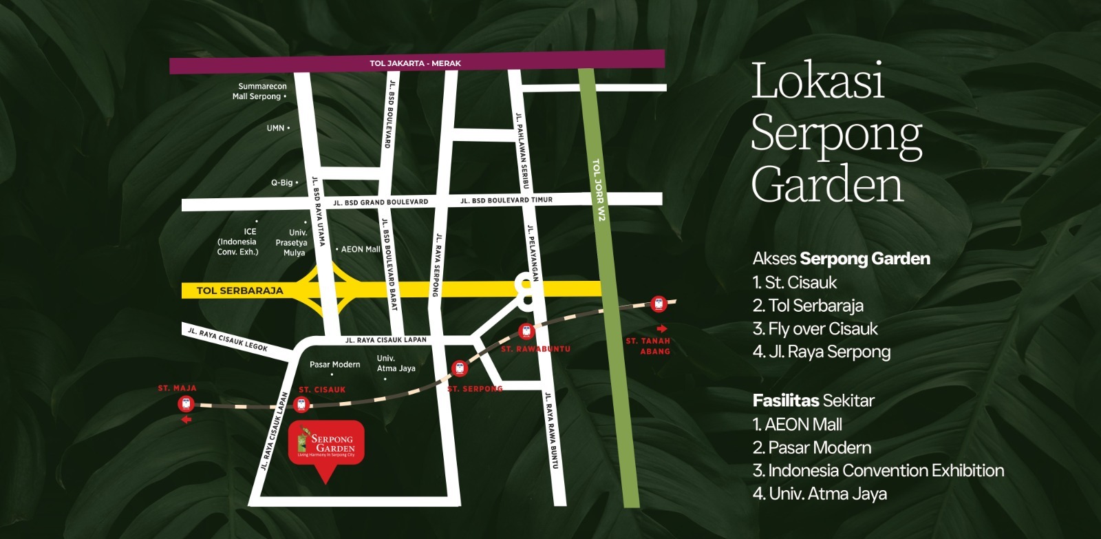 Serpong Garden 3 - Lokasi