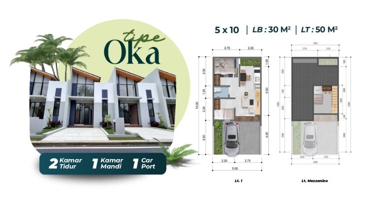 Serpong Garden 3 - Tipe OKA