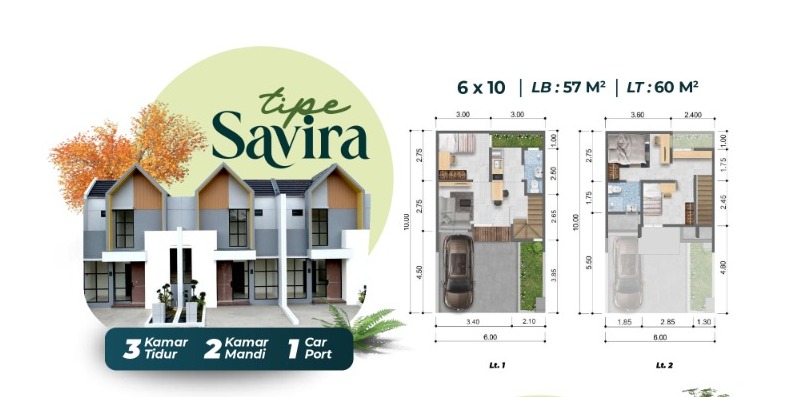 Serpong Garden 3 - Tipe Savira